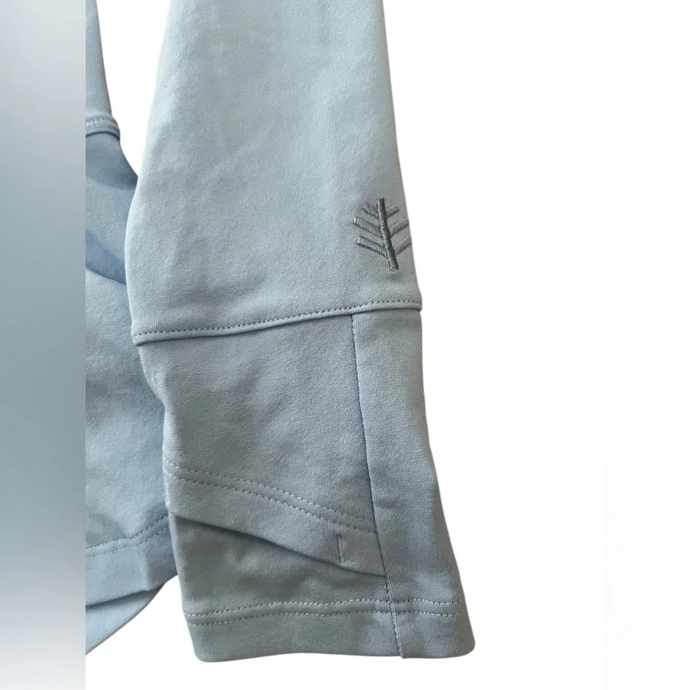 Coolibar Swim shirt/Athletic with UPF 50+ Protection Blue Size Small S - Picture 3 of 8